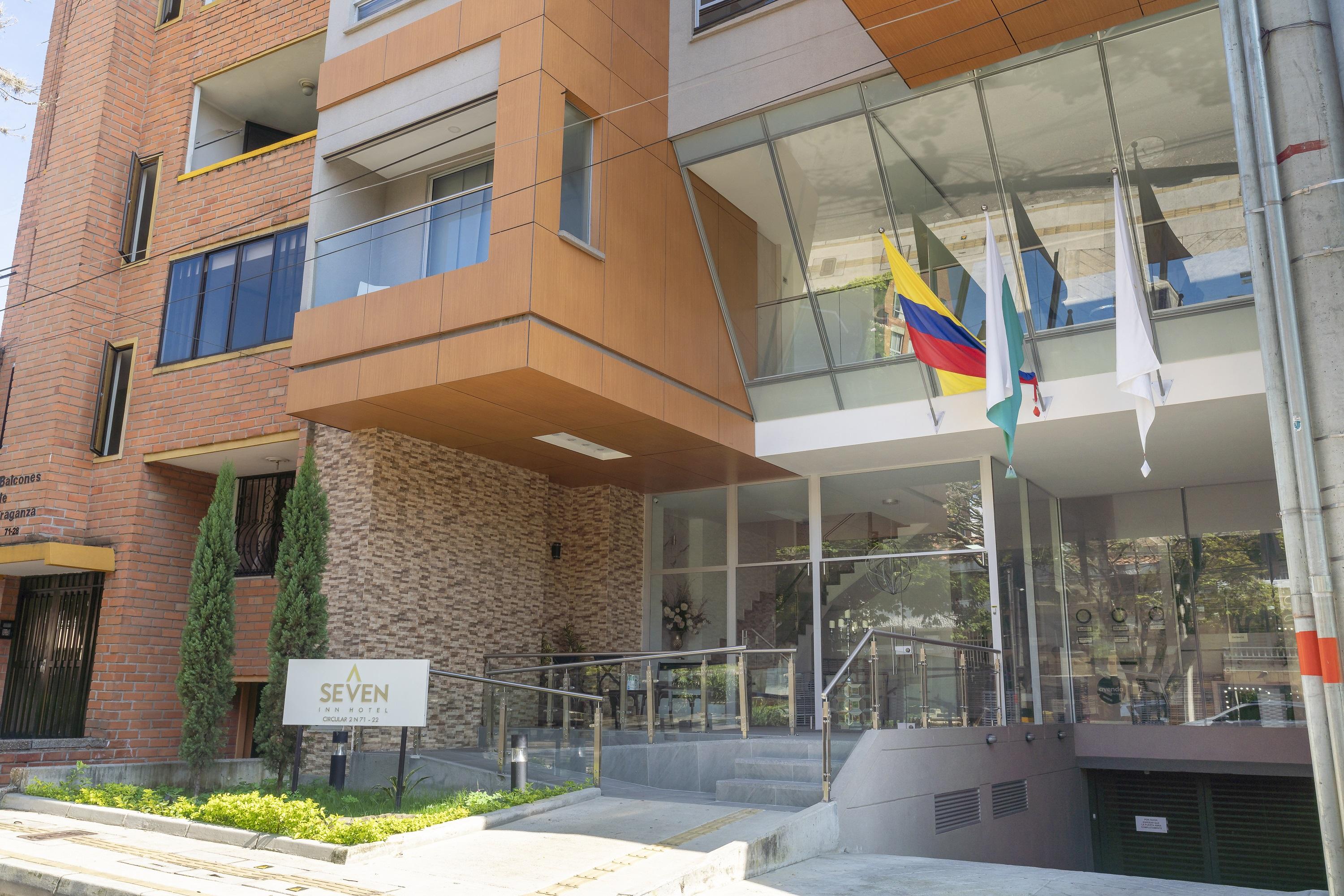 Seven Inn Hotel Medellín Exteriör bild